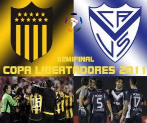yapboz Peñarol Montevideo - Velez Sarsfield. Yarı final Copa Libertadores 2011